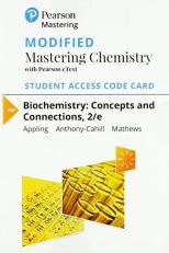 Modified Mastering Chemistry with Pearson EText -- Standalone Access Card -- for Biochemistry : Concepts and Connections 2nd