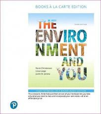 The Environment and You, Books a la Carte Edition 3rd