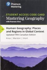 MasteringGeography with Pearson EText -- Standalone Access Card -- for Human Geography 5th