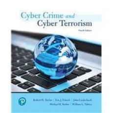 Cyber Crime and Cyber Terrorism 4th