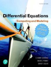 Differential Equations : Computing and Modeling, Tech Update 5th