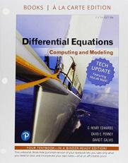 Differential Equations : Computing and Modeling, Tech Update 5th