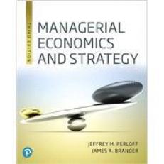 MyLab Economics with Pearson eText -- Access Card -- for Managerial Economics and Strategy 3rd