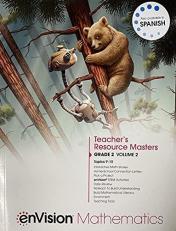 enVision Mathematics, Teacher's Resource Masters, Grade 2 Volume 2, c. 2020, 9780134954141, 0134954149