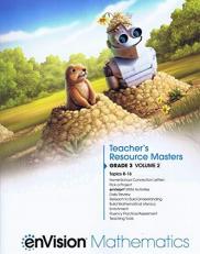 2020 enVision Mathematics Teacher's Resource Masters Grade 3 Volume 2