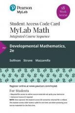 Developmental Mathematics : Prealgebra, Elementary Algebra, and Intermediate Algebra -- Mylab Math with Pearson EText Access Code 2nd