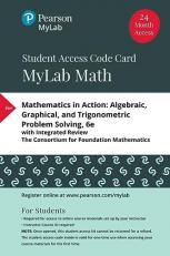 MyLab Math with Pearson EText -- 24 Month Standalone Access Card -- for Mathematics in Action : Algebraic, Graphical, and Trigonometric Problem Solving