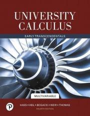 University Calculus : Early Transcendentals, Multivariable 4th