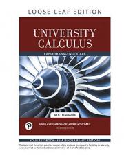 University Calculus : Early Transcendentals, Multivariable, Loose-Leaf Edition 4th