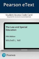 Law and Special Education, the -- Pearson EText Access Card 5th