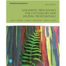 Assessment Procedures for Counselors and Helping Professionals 9th