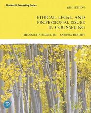 MyLab Counseling with Pearson EText -- Access Card -- for Ethical, Legal, and Professional Counseling 6th