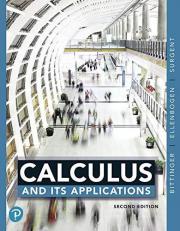 Calculus and Its Applications Books a la Carte Edition 2nd