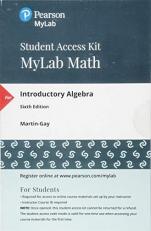 MyLab Math with Pearson EText -- 24 Month Standalone Access Card -- for Introductory Algebra