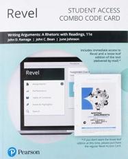 Revel for Writing Arguments : A Rhetoric with Readings -- Combo Access Card 11th