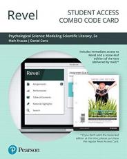 Revel for Psychological Science : Modeling Scientific Literacy -- Combo Access Card 2nd