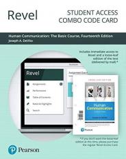 Revel for Human Communication : The Basic Course -- Combo Access Card 14th