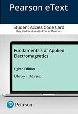 Fundamentals of Applied Electromagnetics Access Card 8th