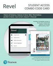 Revel for Visions of America : A History of the United States, Volume 2 -- Combo Access Card 3rd