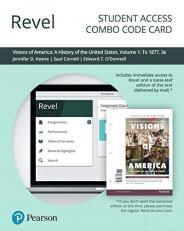 Revel for Visions of America : A History of the United States, Volume 1 -- Combo Access Card 3rd