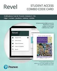 Revel for Civilizations Past and Present, Volume 2 -- Combo Access Card 13th