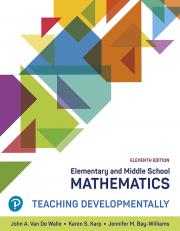 Pearson eText Access Code for Elementary and Middle School Mathematics 11th