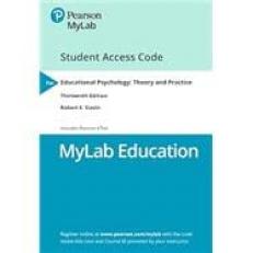 Pearson eText Access Code for Educational Psychology 15th