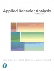 Pearson EText Access Code for Applied Behavior Analysis 3rd