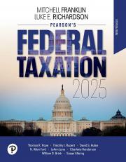 Pearson's Federal Taxation 2025 Individuals 25th