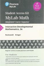 MyLab Math with Pearson EText (up to 18-Weeks) Access Code for Interactive Developmental Math