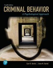 Criminal Behavior 12th