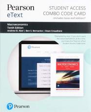 Pearson EText for Macroeconomics -- Combo Access Card 10th