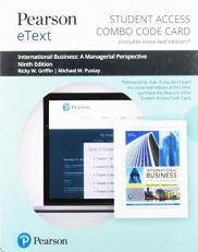 Pearson EText for International Business : A Managerial Perspective -- Combo Access Card 9th