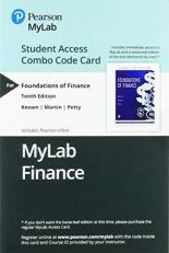 MyLab Finance for Foundations of Finance -- Combo Access Card 10th