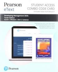 Pearson EText for Developing Management Skills -- Combo Access Card 10th