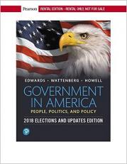 Government in America : People, Politics, and Policy 