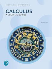 Calculus: A Complete Course 10th