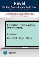 Revel For Psychology: From Inquiry To Understanding -- Combo Access Card 5th