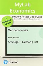 MyLab Economics with Pearson EText --Standalone Access Card -- for Macroeconomics 3rd