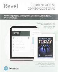 Revel for Criminology Today : An Integrative Introduction -- Combo Access Card 9th