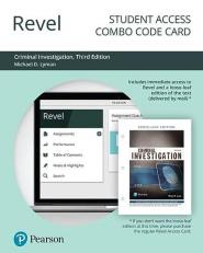 Revel for Criminal Investigation (Justice Series) -- Combo Access Cards 3rd