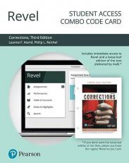 Revel for Corrections (Justice Series) -- Combo Access Card 3rd