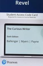 Revel for the Curious Writer -- Access Card 6th