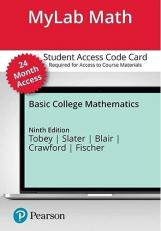 MyLab Math with Pearson EText -- 24 Month Access Card -- for Basic College Mathematics