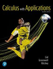 Calculus With Applications 12th