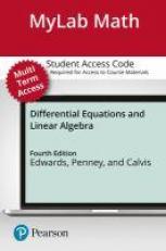 MyLab Math with Pearson EText - 24-Month Standalone Access Card - for Differential Equations and Linear Algebra - Mylab Math Update