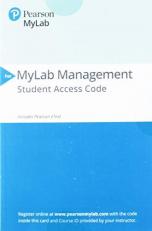 2019 MyLabManagement with Pearson EText-- Access Card -- for Fundamentals of Management : Essential Concepts and Applications 10th