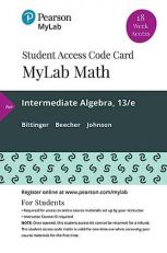 MyLab Math with Pearson EText -- 18 Week Standalone Access Card -- for Intermediate Algebra