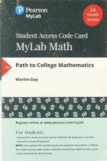 MyLab Math with Pearson EText -- Standalone Access Card -- for Path to College Mathematics 