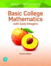 MyLab Math with Pearson EText -- 18 Week Standalone Access Card -- for Basic College Mathematics with Early Integers